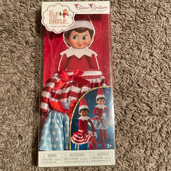 The Elf on the Shelf Twirling In The Snow Skirts Claus Couture - Picture 1 of 6